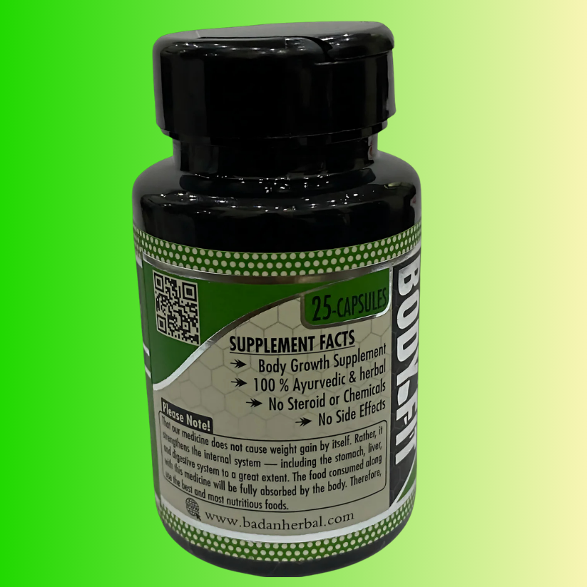 BODY-FIT – Herbal Capsules for Healthy Weight Gain